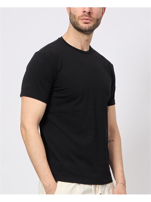 T-shirt uomo Yes Zee girocollo con logo YES ZEE | T778-TA000801